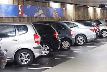 car park line marking UK